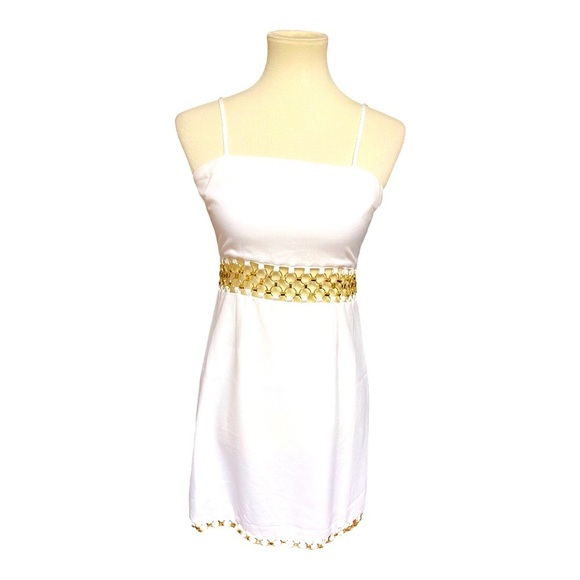 NWT Carey Chain Waist Gothic Mini Dress - Picture 3 of 9